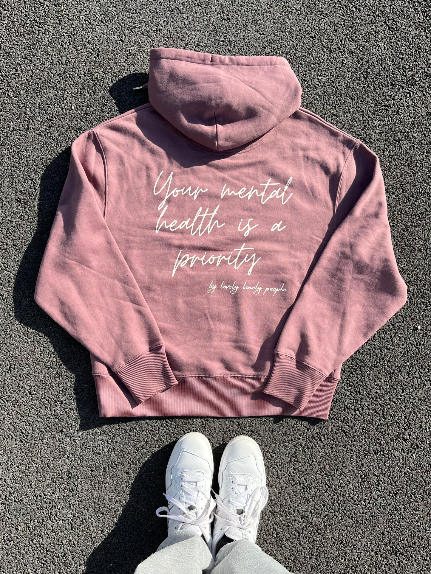 Sweat à capuche Pourpre