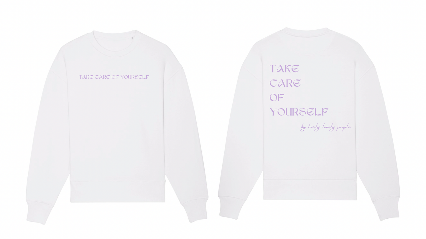 Sweat sans capuche Blanc
