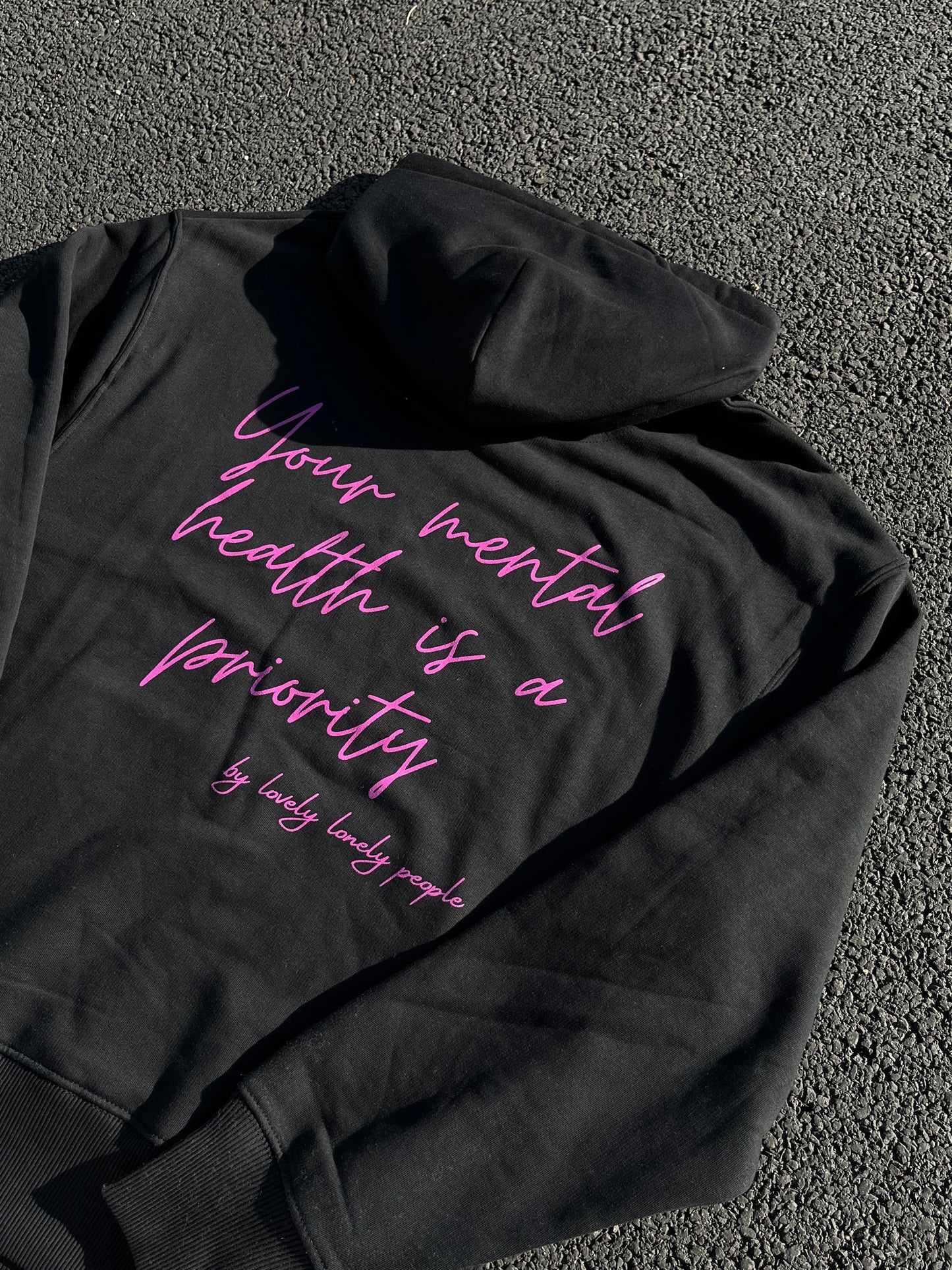 Sweat à capuche Noir