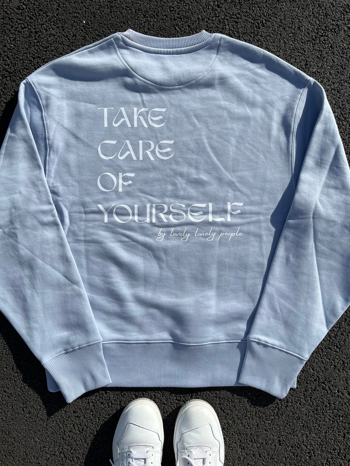 Sweat sans capuche Bleu clair