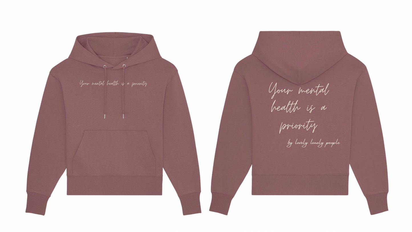 Sweat à capuche Pourpre