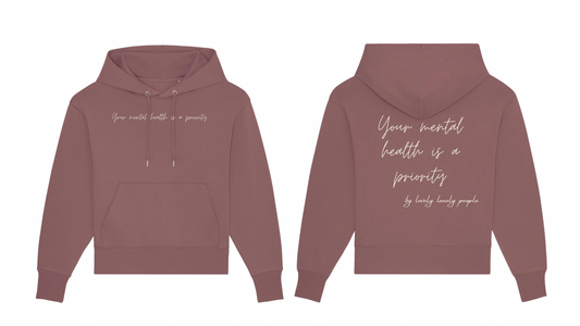 Sweat à capuche Pourpre