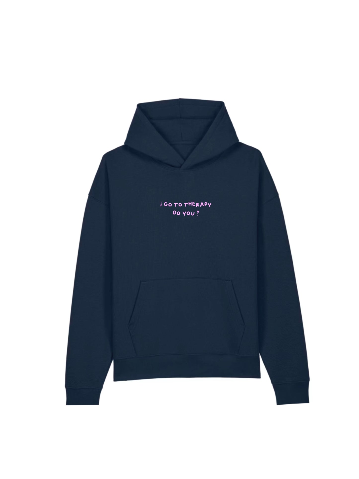 Sweat-shirt capuche « I go to therapy… »